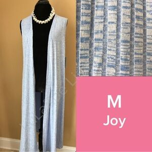 NWT beautiful marled light blue/white Lularoe Joy size M